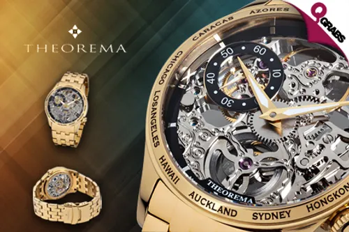 For QR1049 Tell Time in Style with a Theorema Monte Carlo Watch - Choose from 8 Classic Designs! (QR4745 Value)